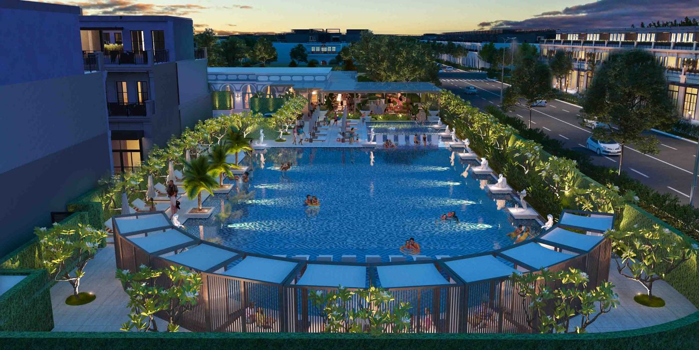 Bể Bơi Bar Cà Phê Kvg Mozzadiso Nha Trang Hình ảnh Dự án Vietnam Realestate.vn