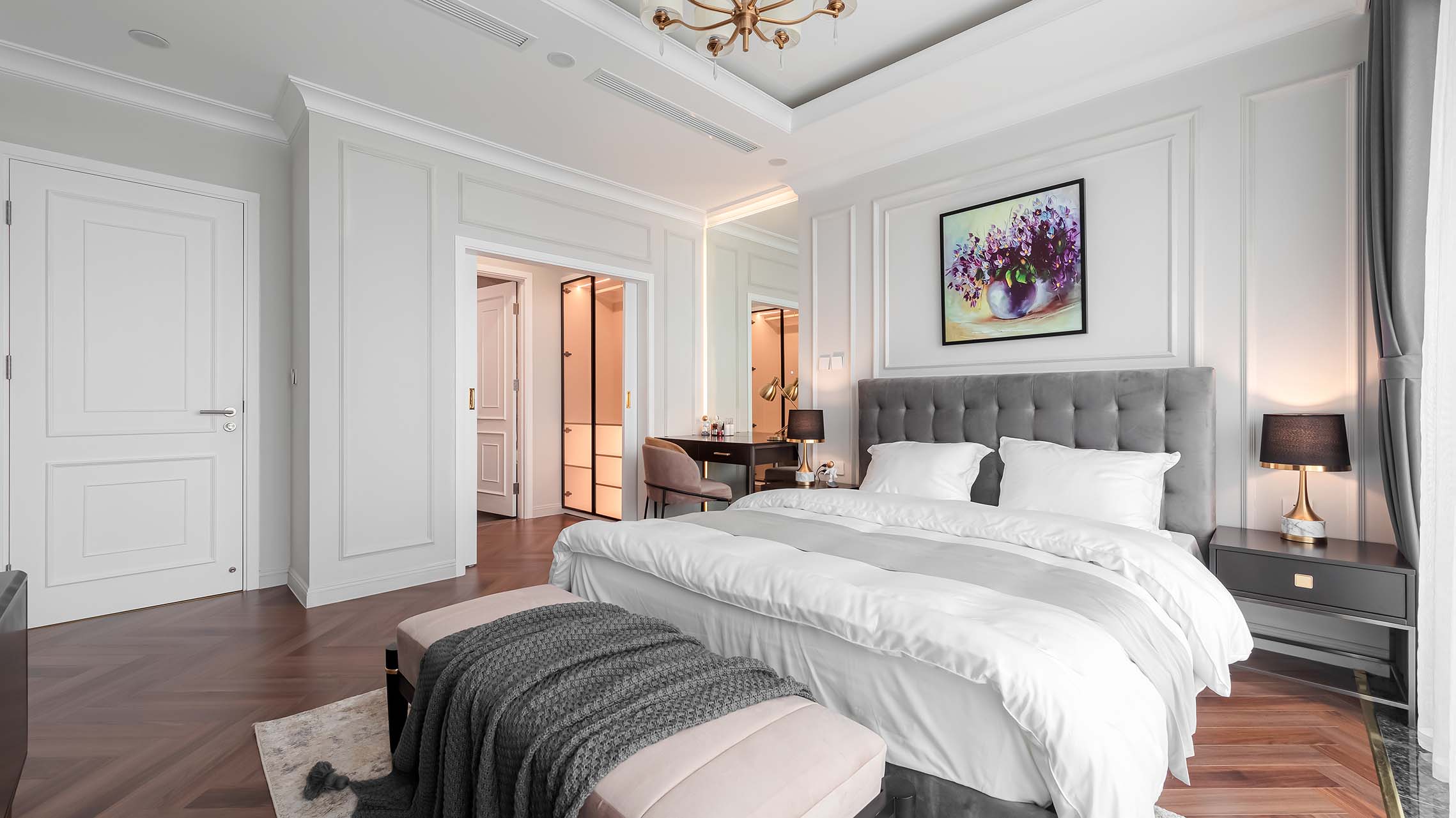 Phòng Ngủ Thực Tế Dự án Brg Diamond Residence 25 Lê Văn Lương