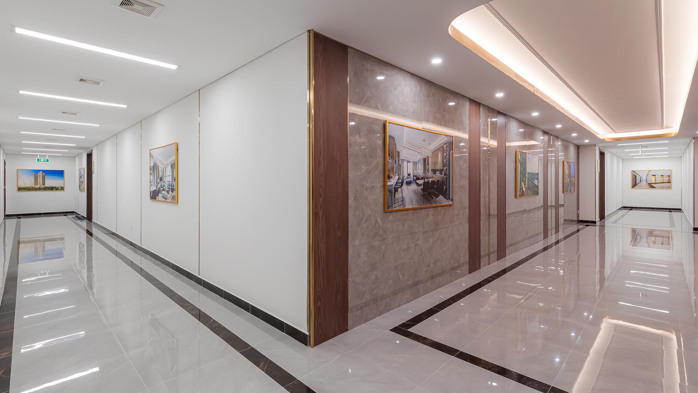 Sảnh Căn Hộ Thực Tế Dự án Brg Diamond Residence 25 Lê Văn Lương